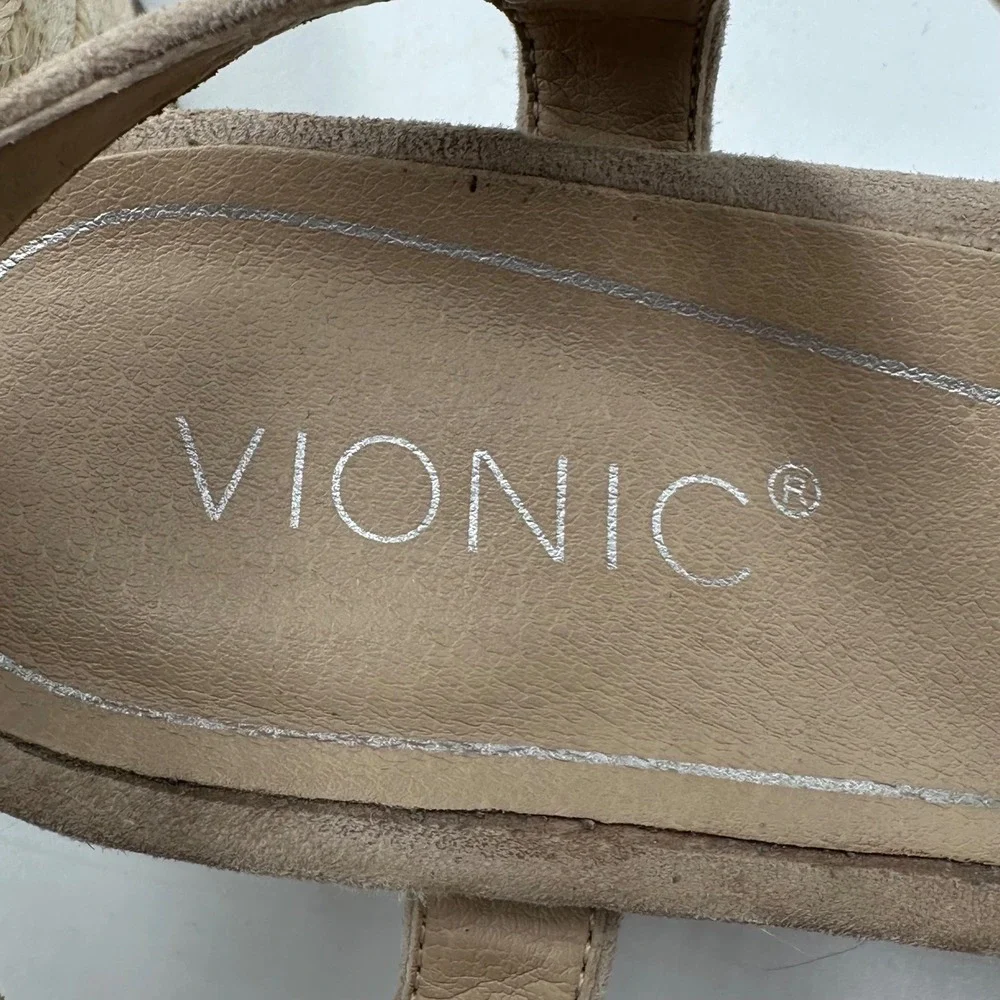 Vionic espadrille wedge